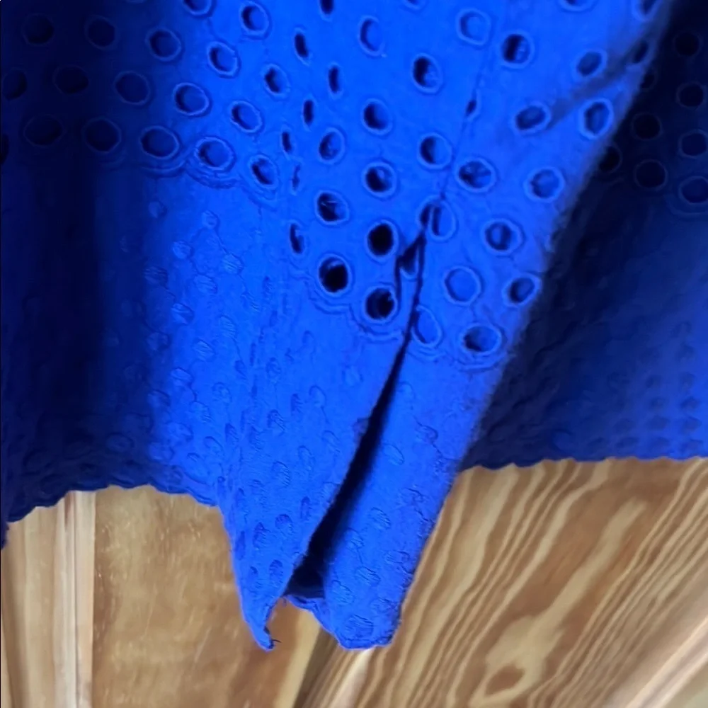 I Crew Vibrant Blue Sleeveless Dress -Size 6